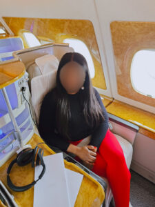 British Mixed African-Oriental Ebony Escort